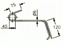 Zlevněný Pružina zavlačovače