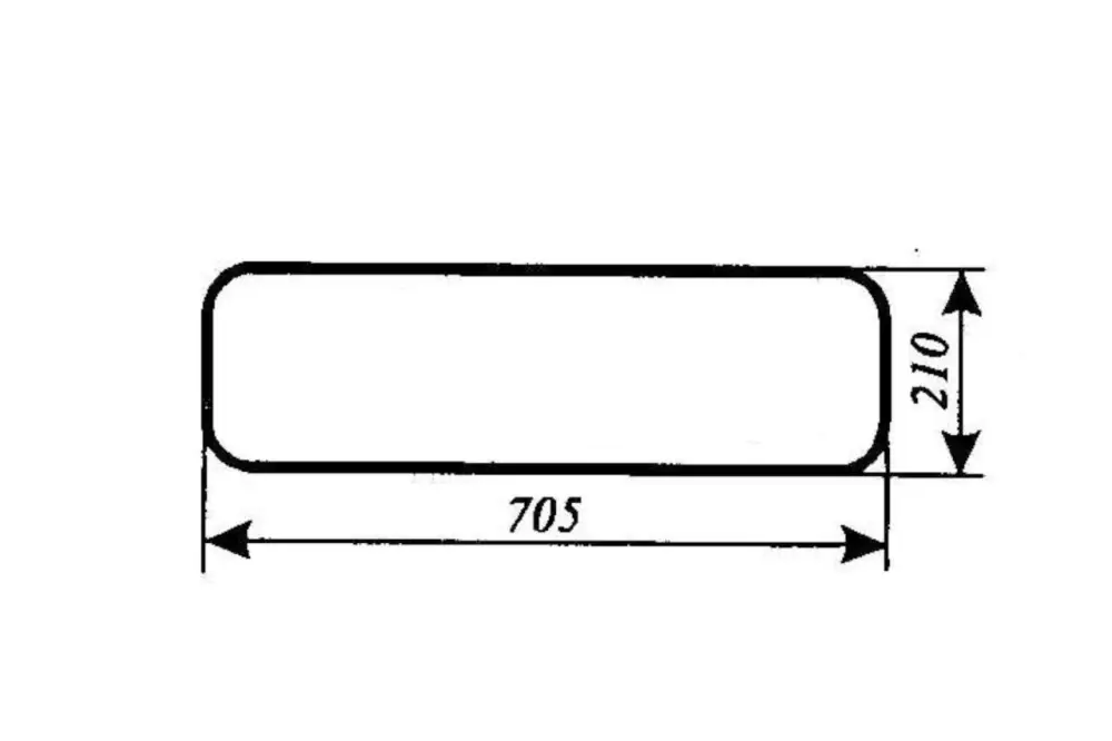 Akce Sklo zadní spodní