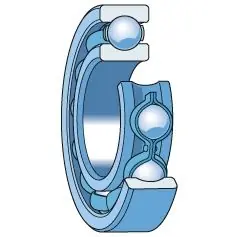 Akční Cena RMS 8 - kuličkové ložisko jednořadé, palcové