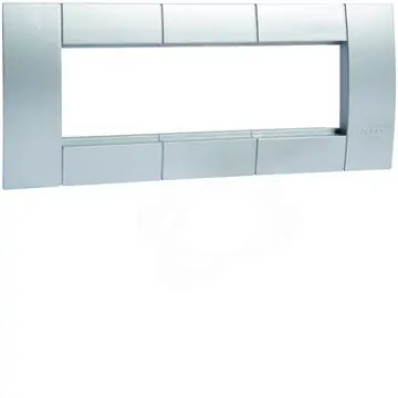 Trojrámeček pro přístroje modulu 45x45, víko šířky 80 mm, Al-lak Sezónní Sleva