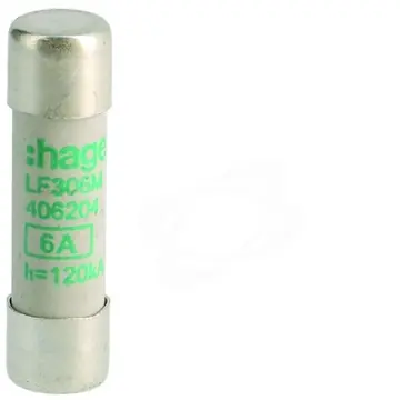 Pojistka válcová PV10 aM 6A 500V~ 10x38 Novinka