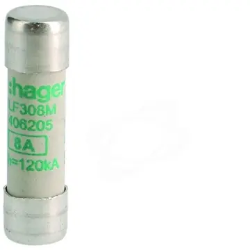 Pojistka válcová PV10 aM 8A 500V~ 10x38 Záruka V Ceně