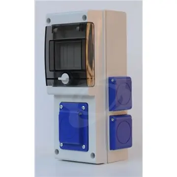 Top Prodej Zásuvková skříň 5x230V, bez jističů a chráničů,IP44