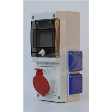 Garance Vrácení Peněz Rozvodnice zásuvková 632.1WW BLOCK1 4x230,1x16/5/400