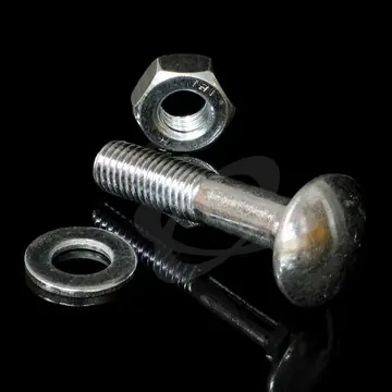 Výprodej ŠROUB+MATICE+PODLOŽKA POKOVENO DVOJCHROMANEM NSMP 10X40 ZNCR 100ks