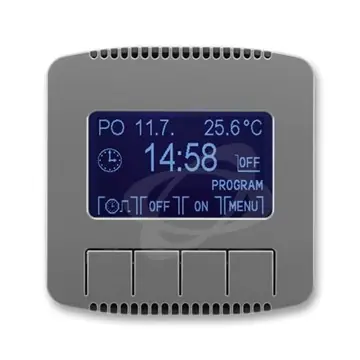 Tango hodiny spínací programovatelné (ovládací jednotka) kouřová šedá Doprava Zdarma