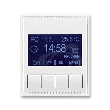 Element hodiny spínací programovatelné (ovládací jedn.) bílá/bílá Top Prodej