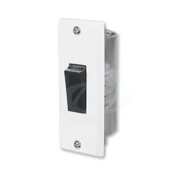 ABB spínač 1/0 tlačítko zárubňový bílá Dokud Zásoby Vydrží