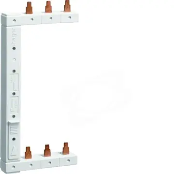 Autentický Přípojnice meziřadová 3-pólové propojení ze spodu pro 2 řady, levé