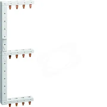 Novinka Meziřadová přípojnice 4-pólové propojení ze shora pro 3 řady, levé