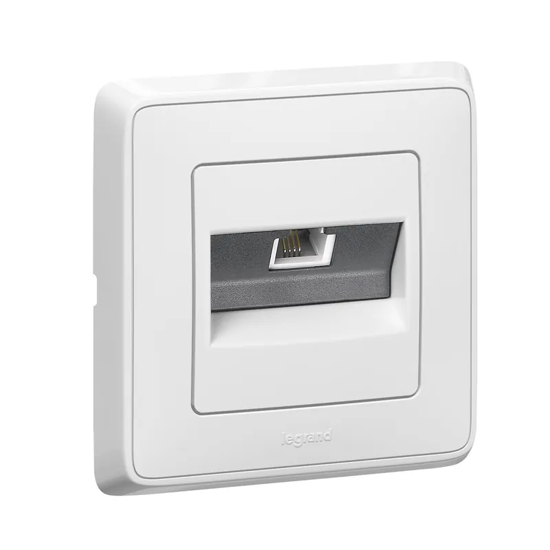 Zásuvka CARIVA 773838 RJ11 bílá Cenová Bomba