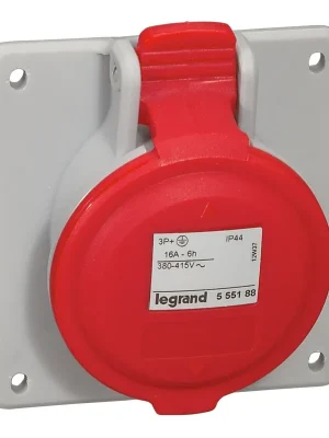 555188 ZÁSUVKA VESTAVNÁ 400V, 4K, 16A Pouze Dnes