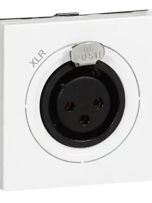 Zásuvka MOSAIC 78755 XLR 3P 2M bílá Vrácení Zdarma