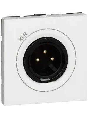 Záruka V Ceně Zásuvka MOSAIC 78756 XLR 3P 2M bílá