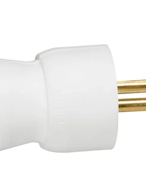 050100, VIDLICE  2P+T 16A,PŘÍMÁ,BÍLÁ Vysoce Kvalitní