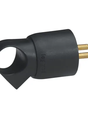 050107, VIDLICE  2P+T 16A,ÚCHYT,ČERNÁ Omezená Nabídka