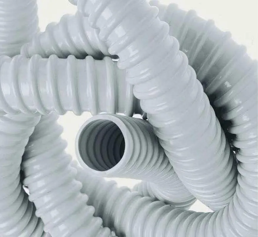 Vysoce Kvalitní SCAME Trubka ohebná SPIREX GUS Ø22,0/27,0mm, 320N, –5 až +60°C, PVC samozhášivé, šedá