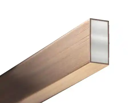 Akce Přípojnice CUPONAL 20x10 mm l=2400mm 3ks