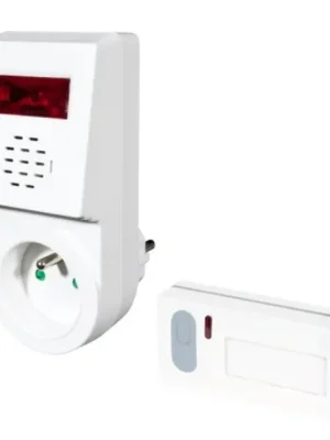 Nejlepší Cena ELEKTROBOCK Zvonek BZ3-1P bezdrátový průchozí zásuvka