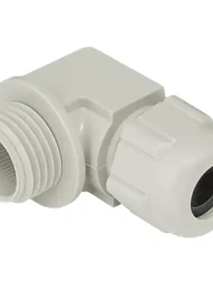 SK0168179-CZ20260306-083626-0-1772757395-pim-953750_1 AGRO Kabelová vývodka, úhlová, 90°, plastová, světle šedá, závit Pg11 Autentický