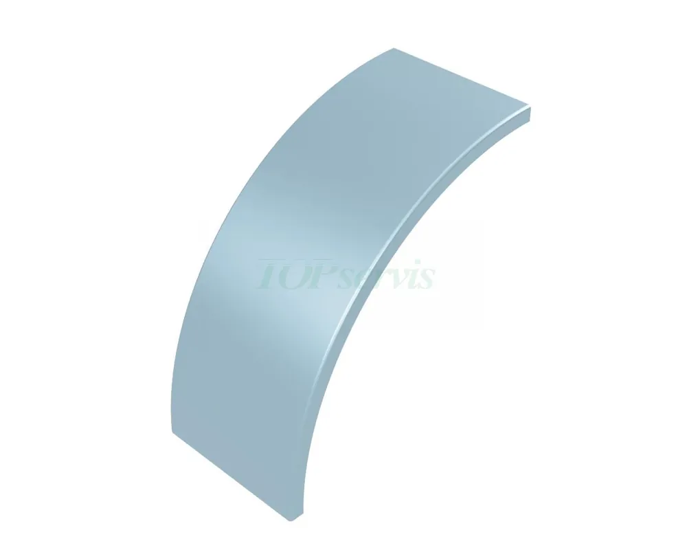 Vysoce Kvalitní TOP SERVIS Víko kolena 125/100 vnějšího Sendzimir