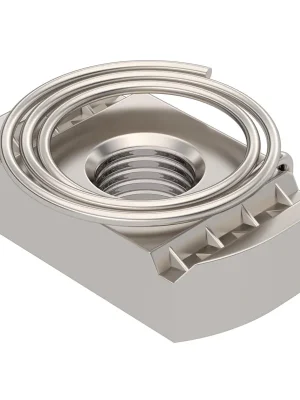 Značkový OBO BETTERMANN Matice MS41SNF M12 A4 kluzná s pružinou